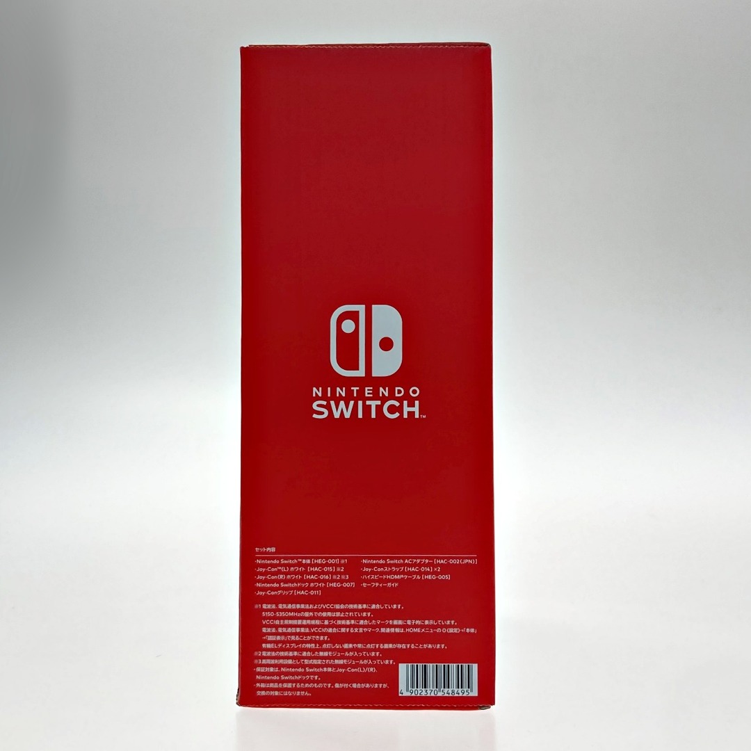 ☆☆Nintendo Nintendo 任天堂 Nintendo Switch 有機ELモデル ホワイト HEG-S-KAAAA エンタメ/ホビーのゲームソフト/ゲーム機本体(その他)の商品写真