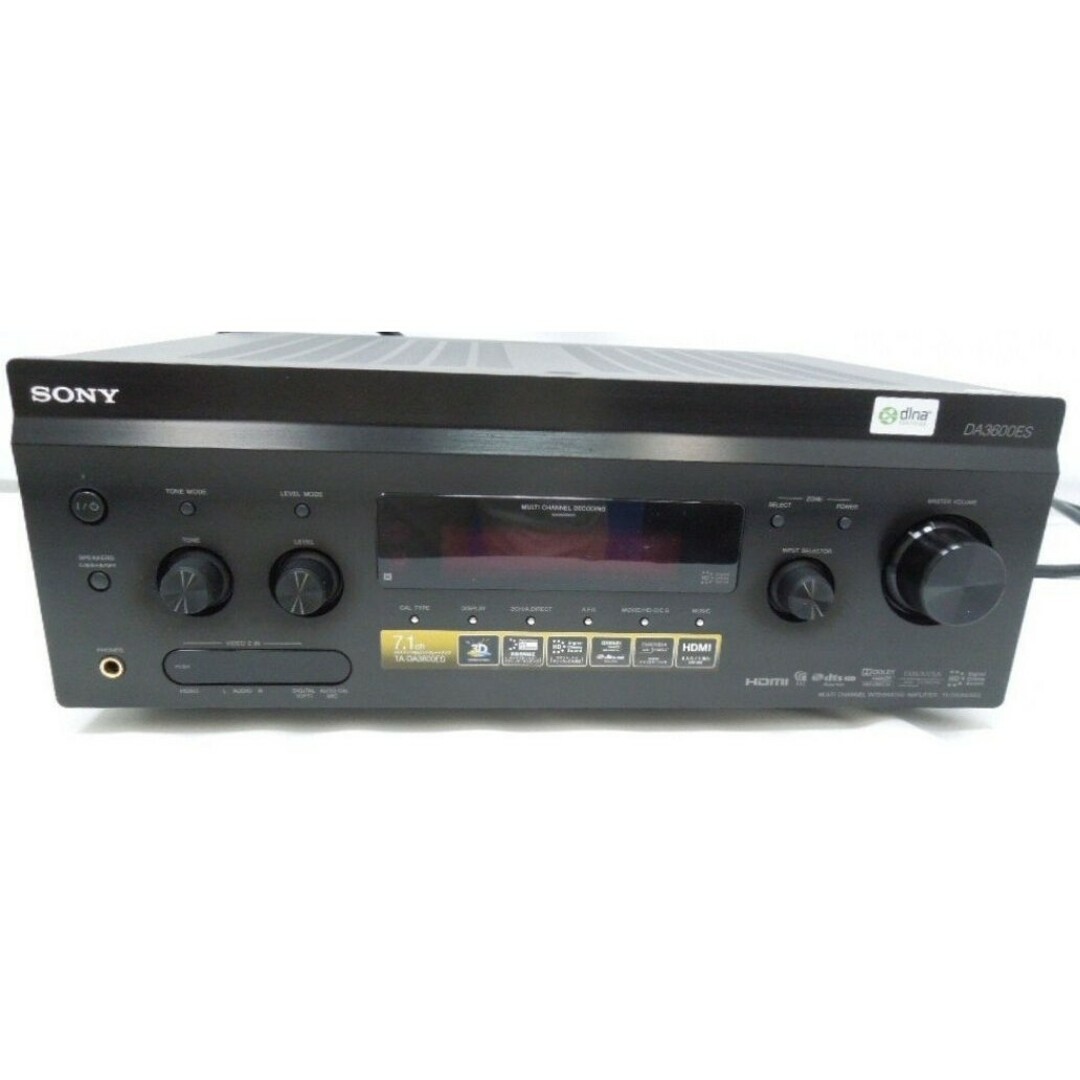 ソニー  SONY  TA-DA3600ES  7.1chAC電源ケーブルリモコンは欠品