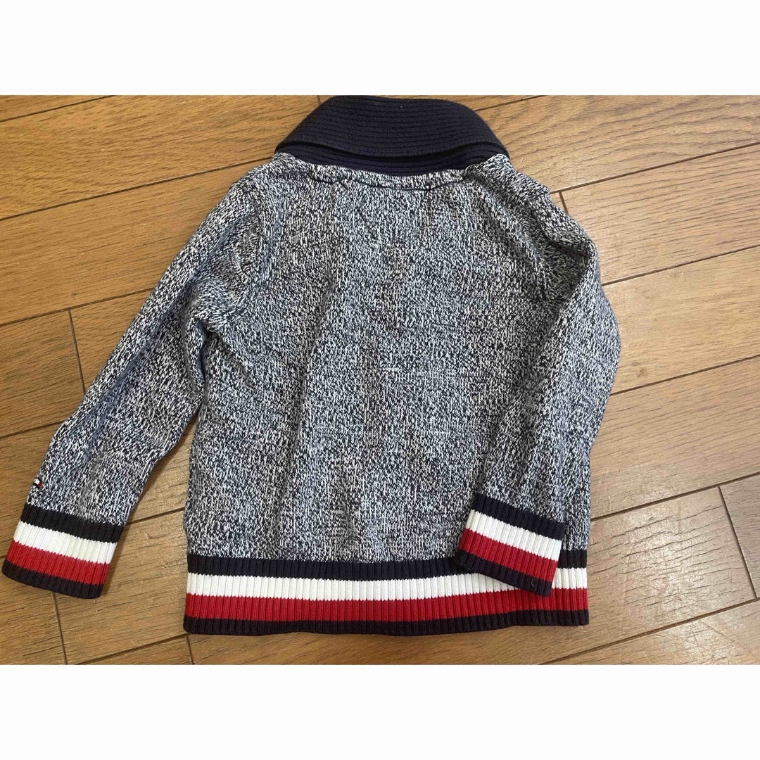 TOMMY HILFIGER(トミーヒルフィガー)のトミー カーディガン 80センチ キッズ/ベビー/マタニティのベビー服(~85cm)(カーディガン/ボレロ)の商品写真