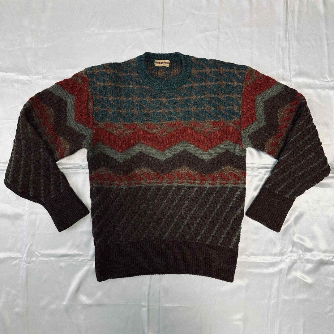 70s ISSEY MIYAKE デザインニット 70s ISSEY MIYAKE デザインニット