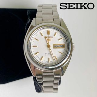 セイコー(SEIKO)の2161稼動品 SEIKO セイコー5レディース腕時計AUTOMATIC 21石(腕時計)