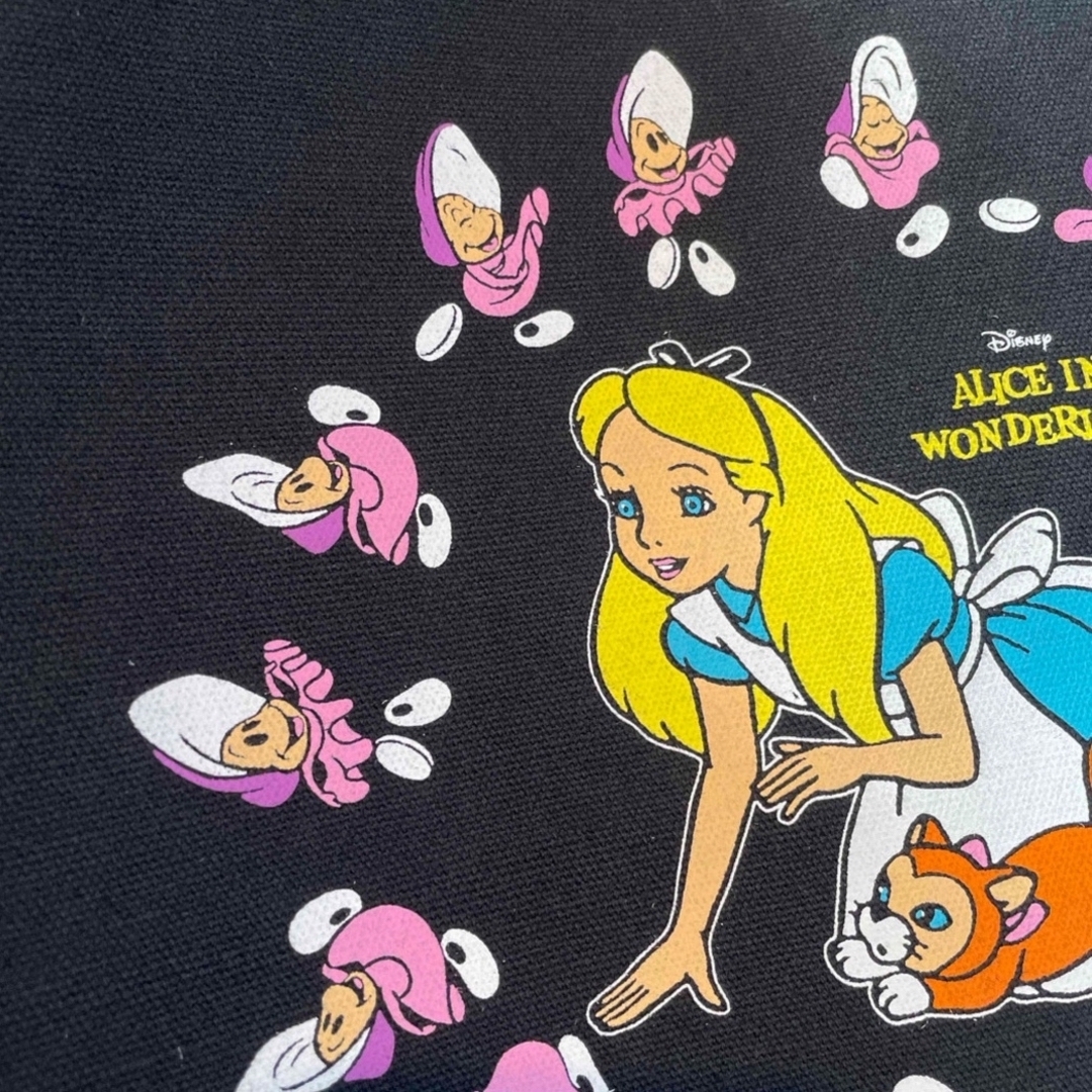 Disney(ディズニー)のディズニー 不思議の国のアリス ヤングオイスター トートバッグ【美品】 アリス レディースのバッグ(トートバッグ)の商品写真