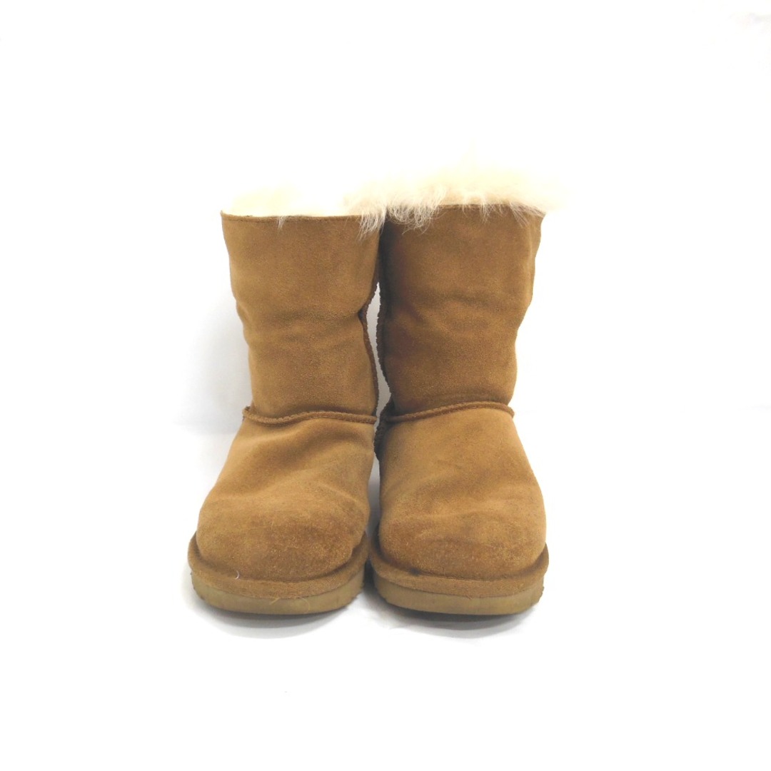 UGG(アグ)のアグ ショートブーツ バレンティナ VALENTINA ムートン 1012388 ベージュ系 23cm レディース UGG NA32052 中古 レディースの靴/シューズ(ブーツ)の商品写真