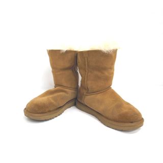 アグ(UGG)のアグ ショートブーツ バレンティナ VALENTINA ムートン 1012388 ベージュ系 23cm レディース UGG NA32052 中古(ブーツ)