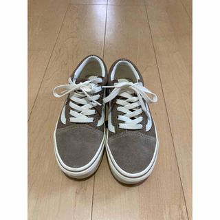 ヴァンズ(VANS)のバンズ　厚底スニーカー　ベージュ　スエード(スニーカー)