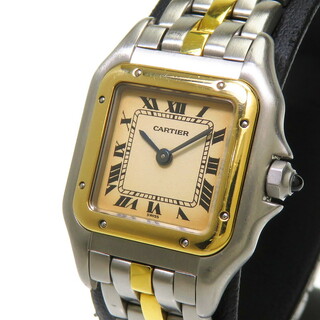 カルティエ(Cartier)のカルティエ 腕時計 パンテールSM 1ロウ ▲文字盤ヤケ  166(腕時計)