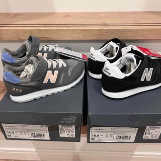 ニューバランス(New Balance)のニューバランススニーカー18.0㎝　2足セット(スニーカー)