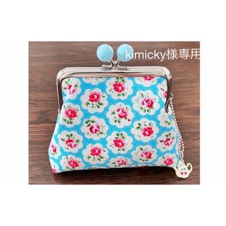 キャスキッドソン(Cath Kidston)のキャスキッドソン　ハンドメイド　プロバンスローズ　がま口財布　(財布)