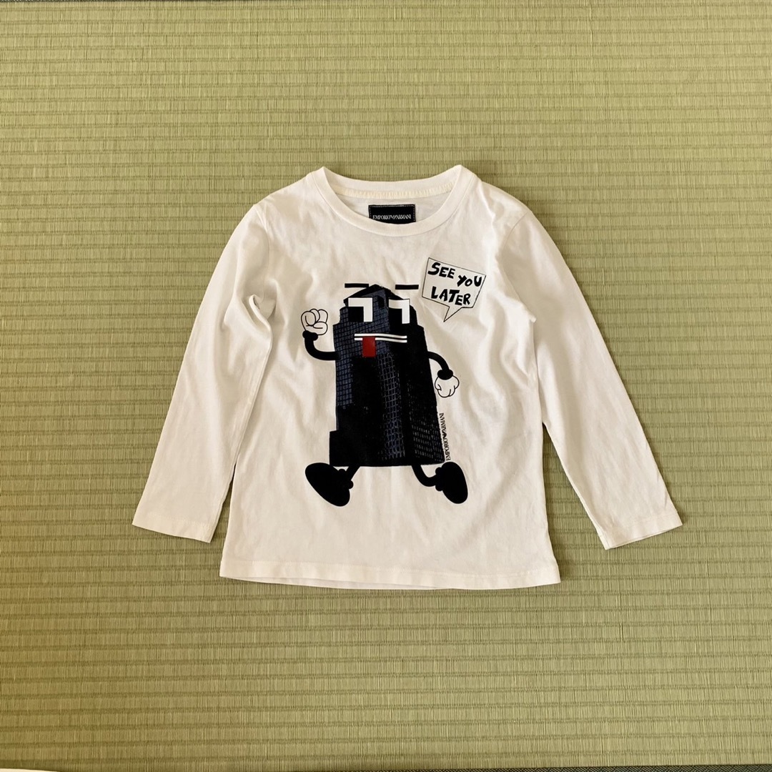 EMPORIO ARMANI ロングTシャツ 4A(106㎝)キッズ服男の子用(90cm~)
