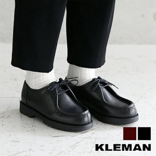 クレマン(KLEMAN)のKLEMAN クレマン チロリアンシューズ パドレ ブラック(ローファー/革靴)