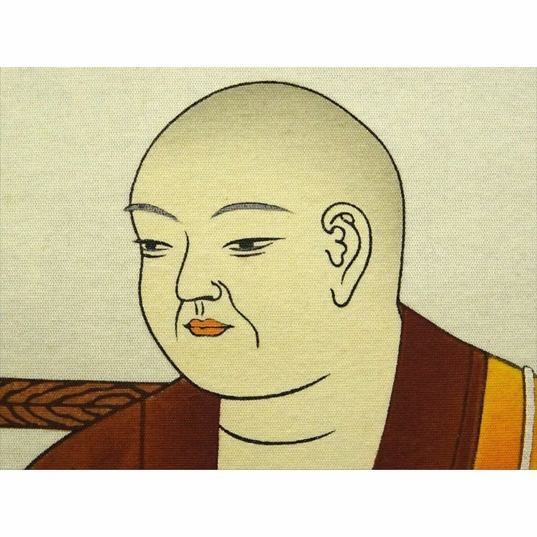 掛軸 霊秀『四国八十八ヶ所巡礼満願御朱印』絹本 無地箱付 掛軸 霊秀『四国八十八ヶ所巡礼満願御朱印』絹本 無地箱付