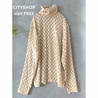 シティショップ(CITYSHOP)のiii様 CITYSHOP シアーブラウス ロング丈 透け感 ベイクルーズ(シャツ/ブラウス(長袖/七分))