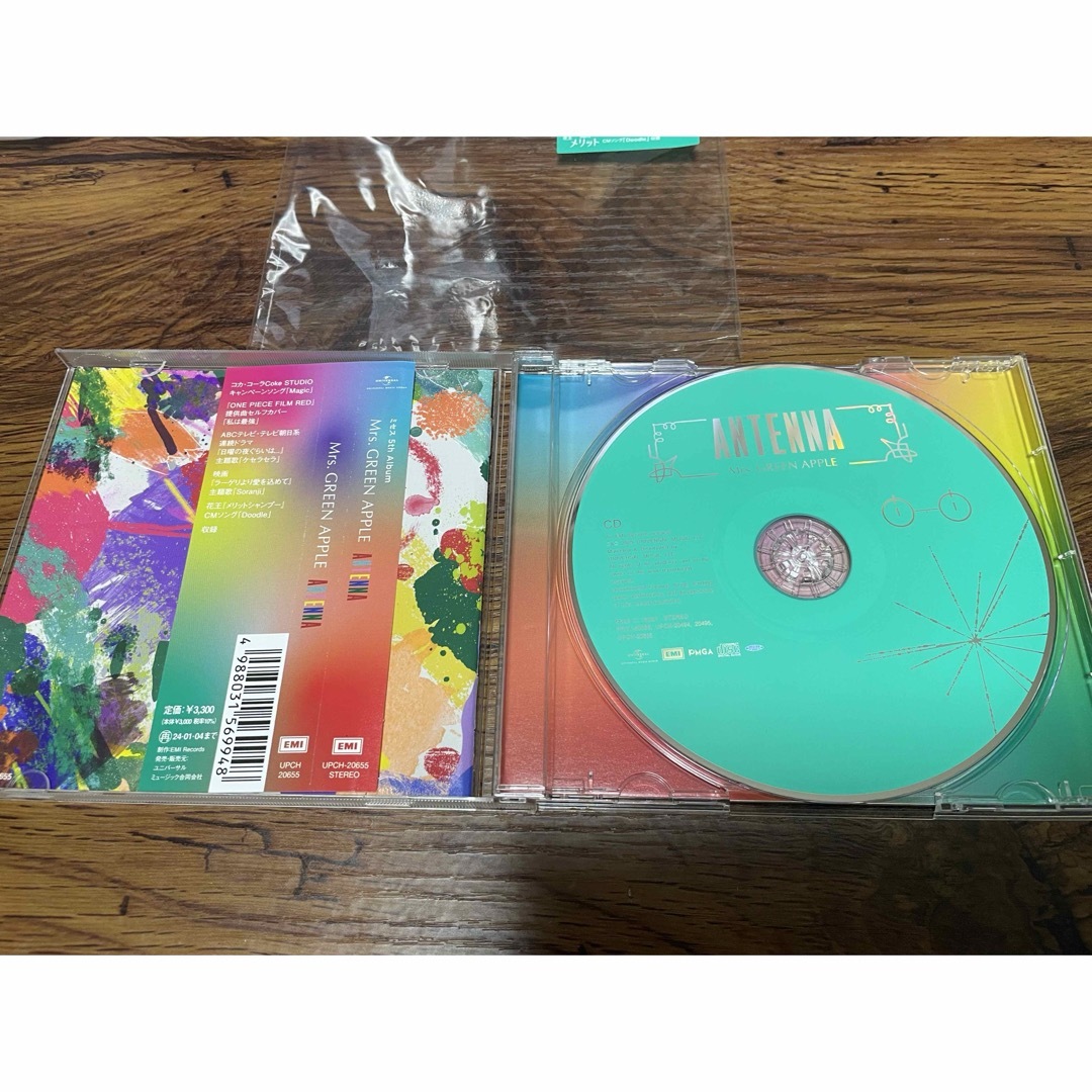 Mrs. GREEN APPLE/アルバム ANTENNA エンタメ/ホビーのCD(ポップス/ロック(邦楽))の商品写真