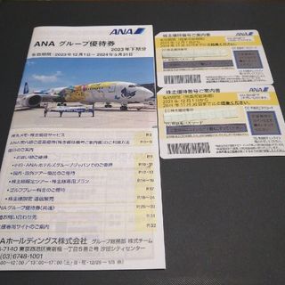 エーエヌエー(ゼンニッポンクウユ)(ANA(全日本空輸))のANA株主優待券2枚(航空券)