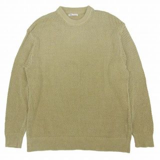 ザラ(ZARA)の美品 ザラ ZARA テクスチャード セーター ニット トップス L(ニット/セーター)