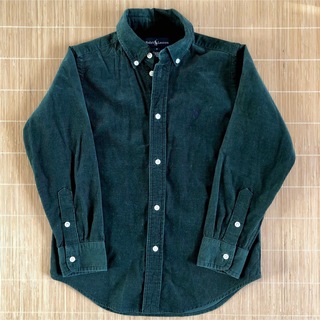 ラルフローレン(Ralph Lauren)のラルフローレン　コーデュロイシャツ　サイズ6 グリーン120cm(ブラウス)