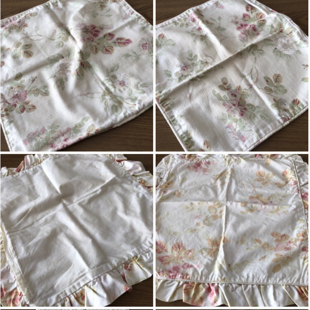 LAURA ASHLEY(ローラアシュレイ)のLAURA ASHLEYのクッションカバーセット(used品)3点 インテリア/住まい/日用品のインテリア小物(クッションカバー)の商品写真