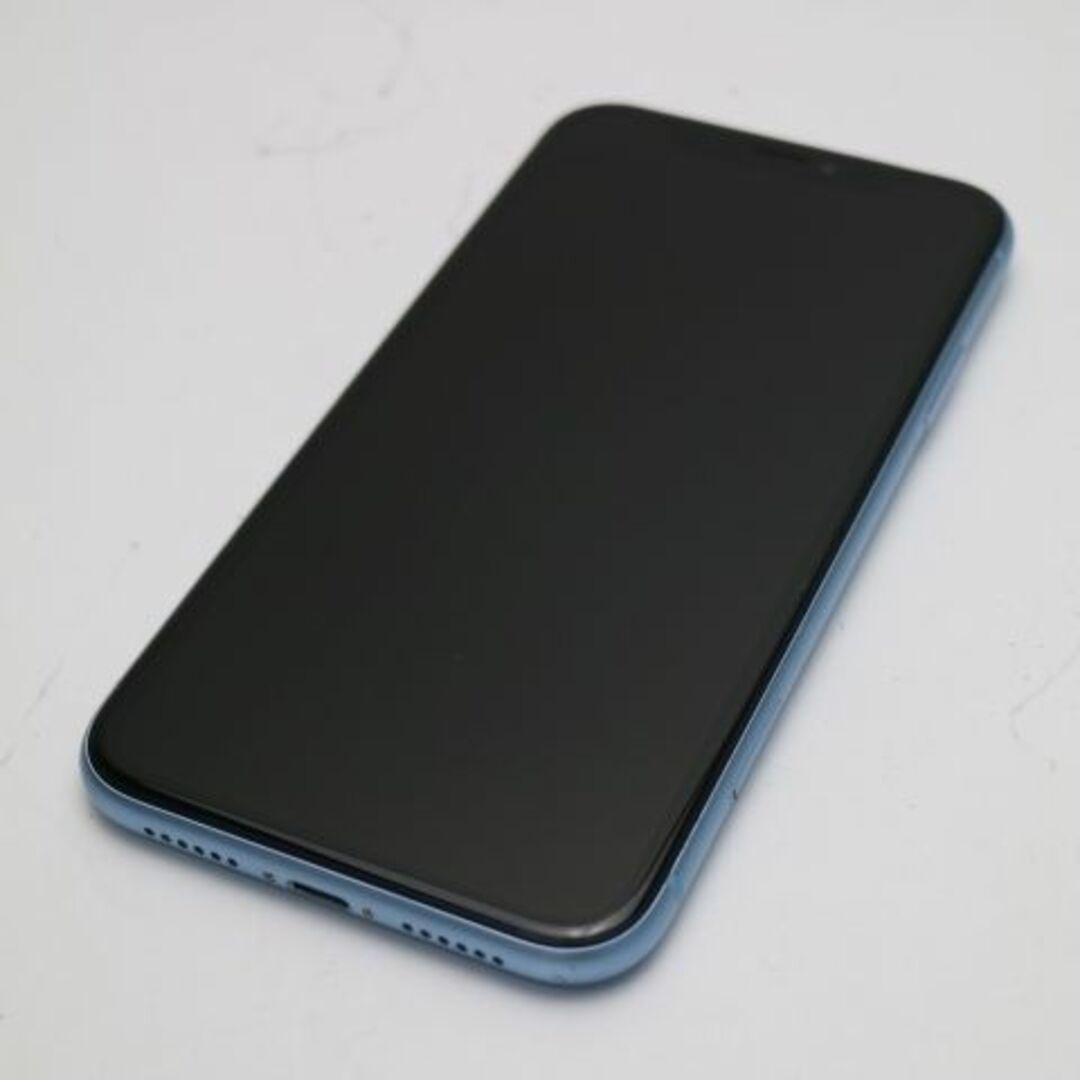 iPhone - 超美品 SIMフリー iPhoneXR 256GB ブルー 本体 白ロム の通販