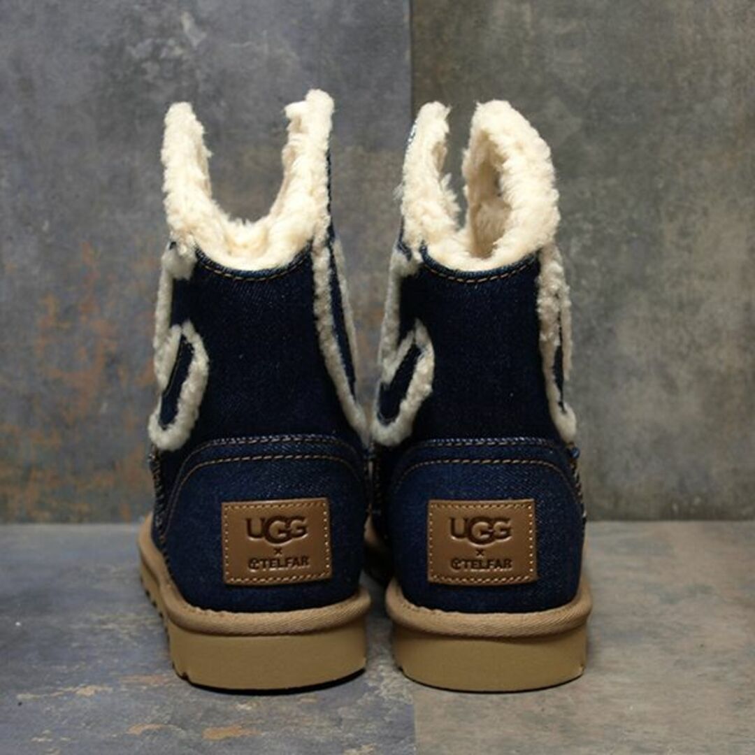 UGG(アグ)の未使用・2023FW アグ×テルファー・デニム×ムートンブーツ レディースの靴/シューズ(ブーツ)の商品写真