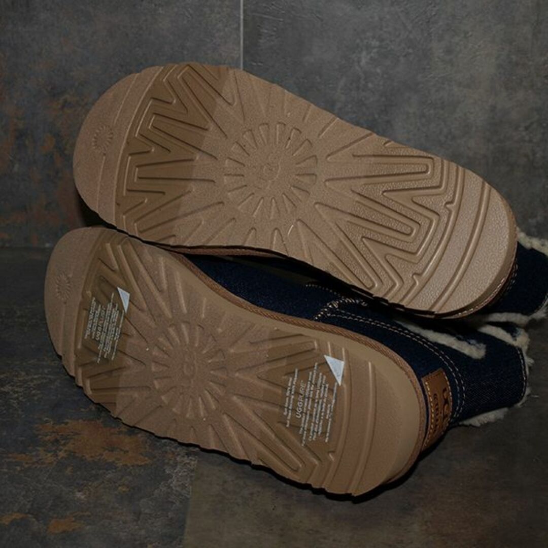 UGG(アグ)の未使用・2023FW アグ×テルファー・デニム×ムートンブーツ レディースの靴/シューズ(ブーツ)の商品写真