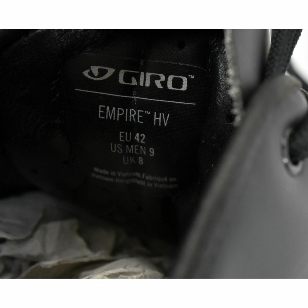 GIRO(ジロ)のGIRO★ジロ Empire HV シューズ size:42 ブラック スポーツ/アウトドアの自転車(ウエア)の商品写真