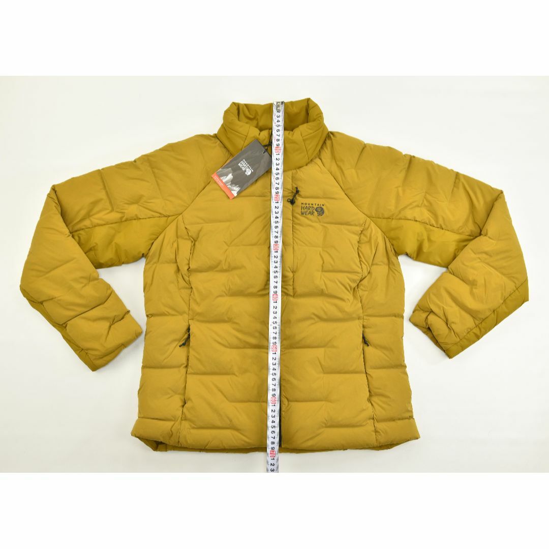 MOUNTAIN HARDWEAR(マウンテンハードウェア)のMountain Hardwear StretchDown ジャケット L 金 レディースのジャケット/アウター(ダウンジャケット)の商品写真