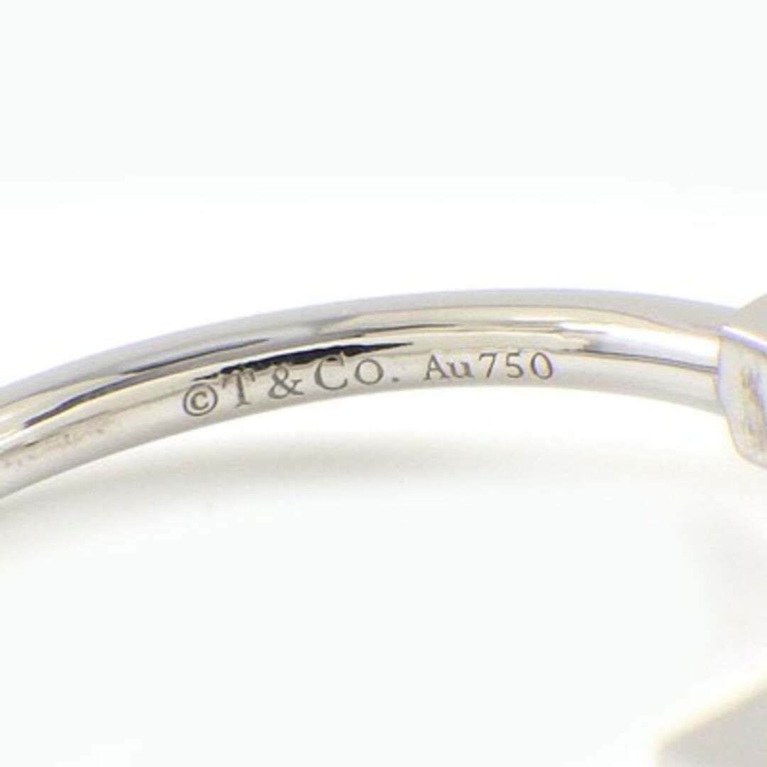 Tiffany & Co.(ティファニー)のティファニー Tiffany & Co. リング Tワイヤー 60147238 ダイヤモンド 0.13ct K18WG 9号 【中古】 レディースのアクセサリー(リング(指輪))の商品写真