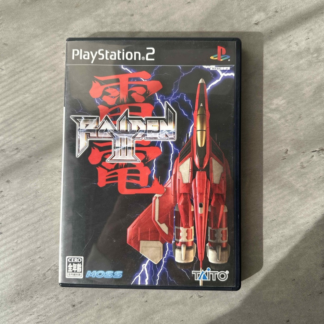 ps2PS2 雷電III ソフト　美品