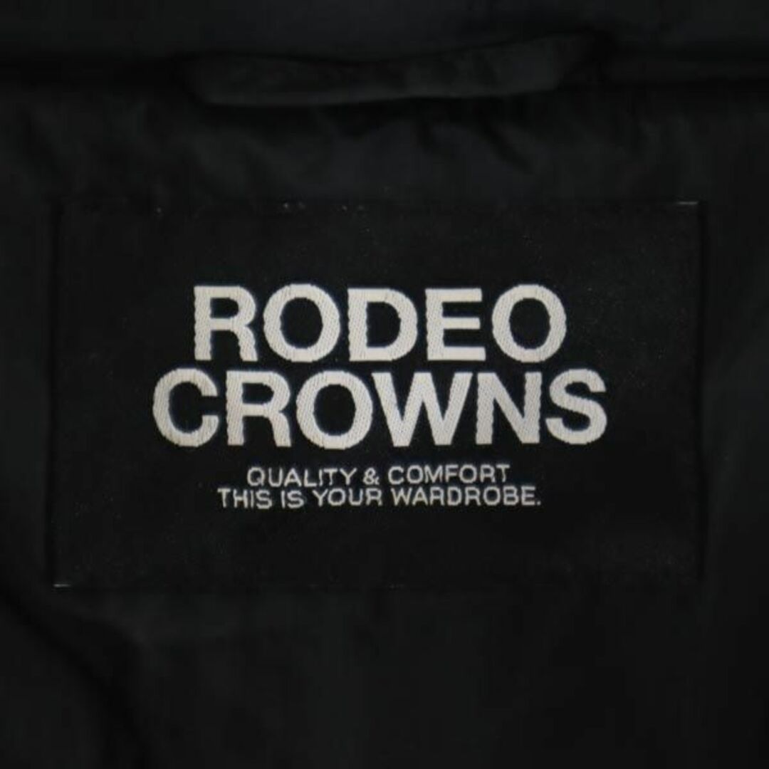 RODEO CROWNS(ロデオクラウンズ)のロデオクラウンズ 中綿ジャケット ブラック Rodeo Crowns 3Mシンサレート レディース 古着 【231213】 レディースのジャケット/アウター(ダウンジャケット)の商品写真