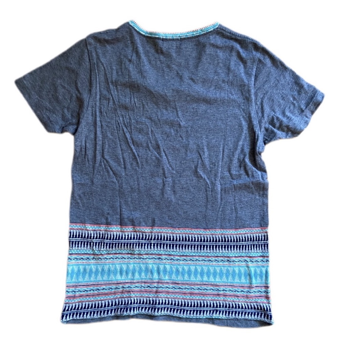 Paul Smith(ポールスミス)のPAUL SMITH ポール スミス Vネック Tシャツ アフリカ柄 サイズM メンズのトップス(Tシャツ/カットソー(半袖/袖なし))の商品写真
