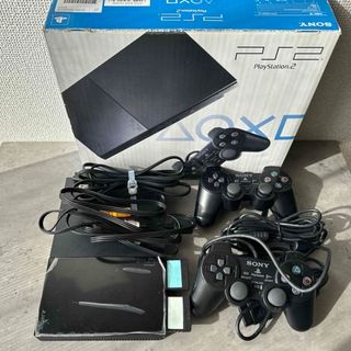 プレイステーション2(PlayStation2)のPS2 SCPH-90000 ブラック　動作確認済み(家庭用ゲーム機本体)