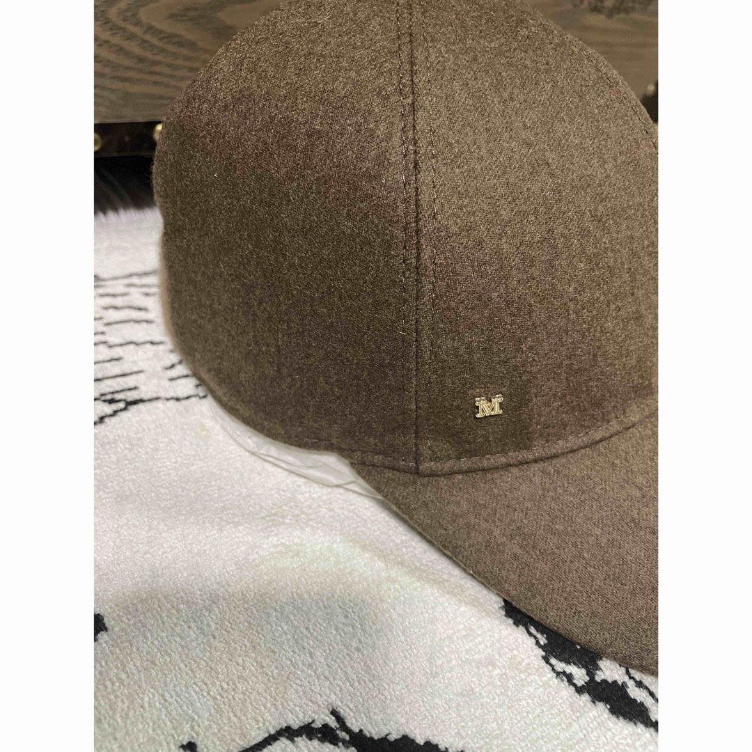 Max Mara(マックスマーラ)のMAX MARA wool cap マックスマーラ　キャップ レディースの帽子(キャップ)の商品写真