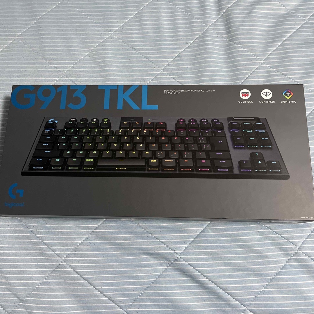 G913 TKL リニア　赤軸　未開封日本語テンキー付き