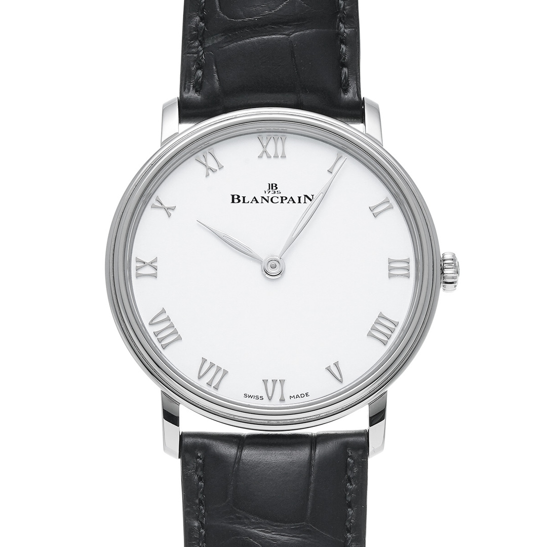 BLANCPAIN(ブランパン)の中古 ブランパン Blancpain 6605 1127 55B ホワイト メンズ 腕時計 メンズの時計(腕時計(アナログ))の商品写真