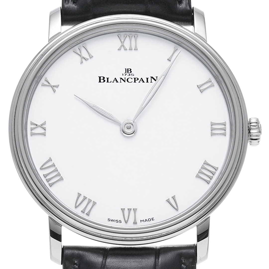 BLANCPAIN(ブランパン)の中古 ブランパン Blancpain 6605 1127 55B ホワイト メンズ 腕時計 メンズの時計(腕時計(アナログ))の商品写真