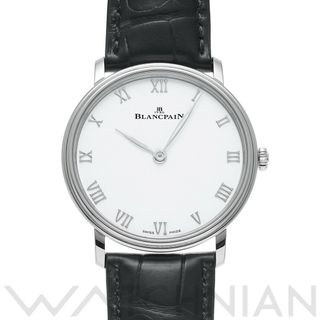 ブランパン(BLANCPAIN)の中古 ブランパン Blancpain 6605 1127 55B ホワイト メンズ 腕時計(腕時計(アナログ))