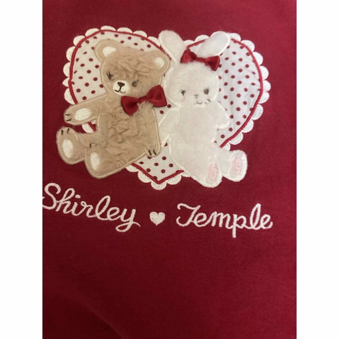 Shirley Temple(シャーリーテンプル)のシャーリーテンプル　うさくまトレーナー110 キッズ/ベビー/マタニティのキッズ服女の子用(90cm~)(Tシャツ/カットソー)の商品写真