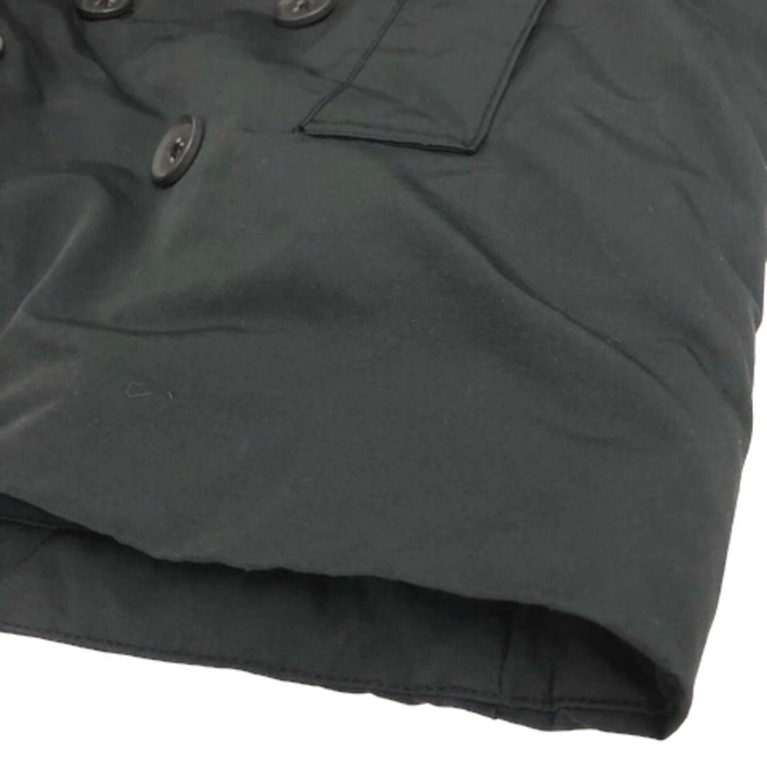 UNIQLO(ユニクロ)のUNIQLO U トレンチコート ジャケット ダブル 中綿 S ブラック メンズのジャケット/アウター(トレンチコート)の商品写真