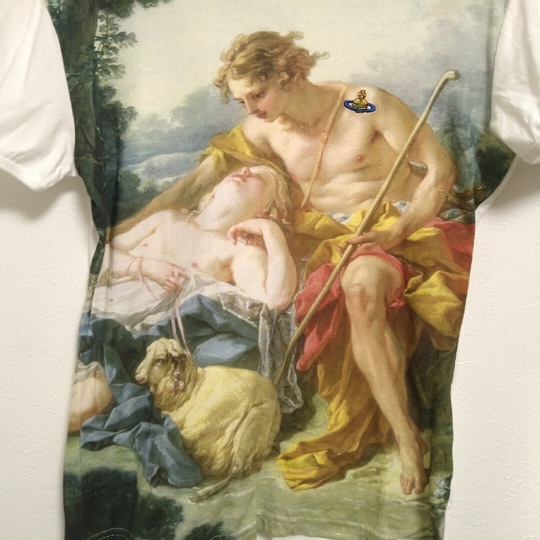 新品エレファントシャツ絵画柄　ビッグTシャツ　Vivienne Westwood