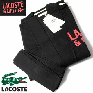 ラコステ(LACOSTE)の新品 LACOSTE ラコステ ストレッチ素材 ナイトガウン メンズ M‐L 黒(その他)