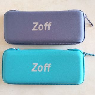 ゾフ(Zoff)のzoff メガネケース　2個セット（新品未使用）(サングラス/メガネ)