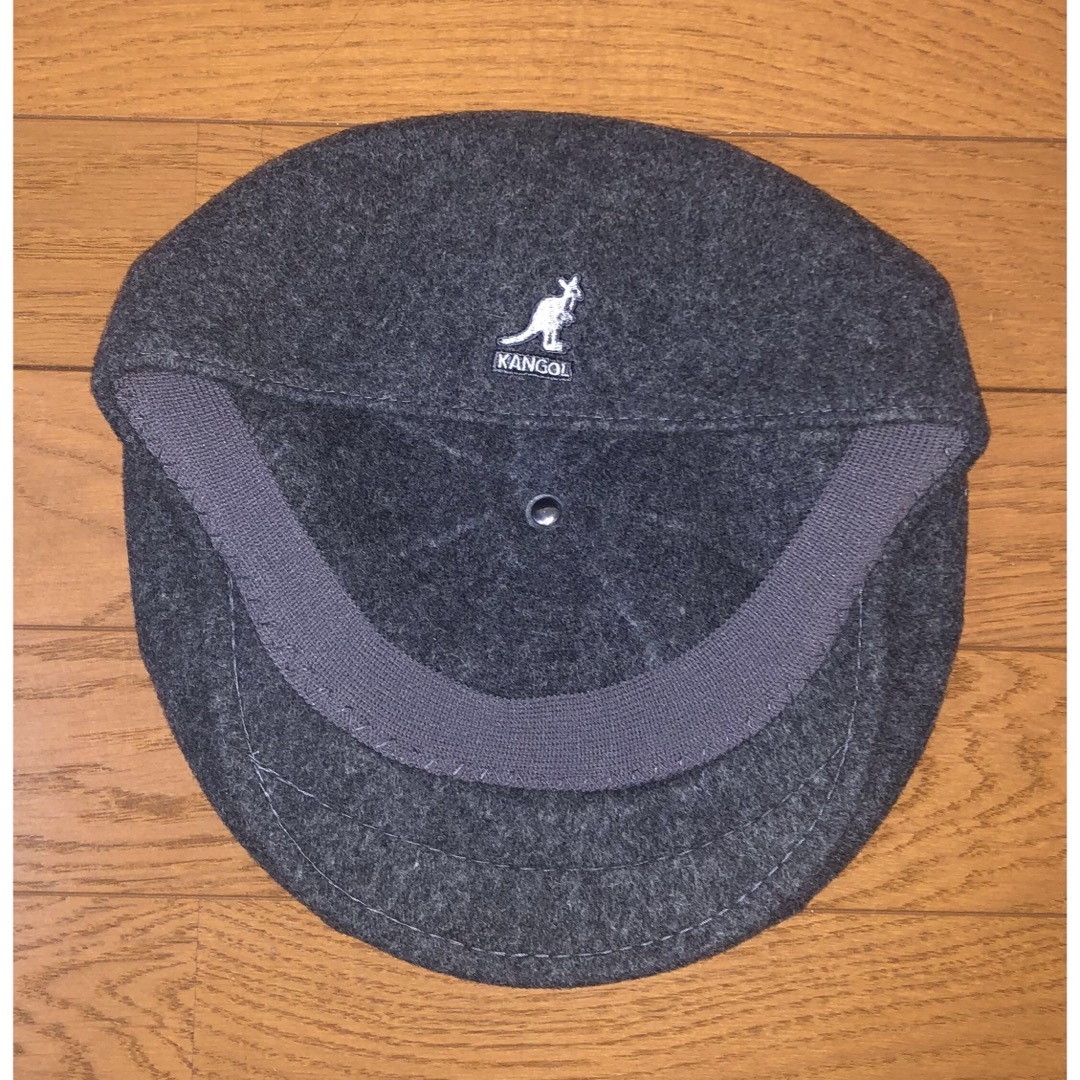 KANGOL(カンゴール)のL 新品 KANGOL ハンチングキャップ グレー 灰色 カンゴール ベレー帽 メンズの帽子(ハンチング/ベレー帽)の商品写真