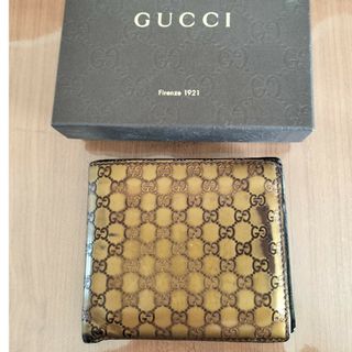 グッチ(Gucci)のGUCCI　男性財布(折り財布)