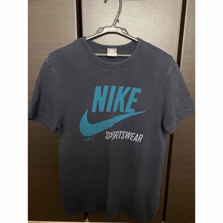 ナイキ(NIKE)のNIKE ナイキ Tシャツ 半袖 紺色 ネイビー(Tシャツ/カットソー(半袖/袖なし))