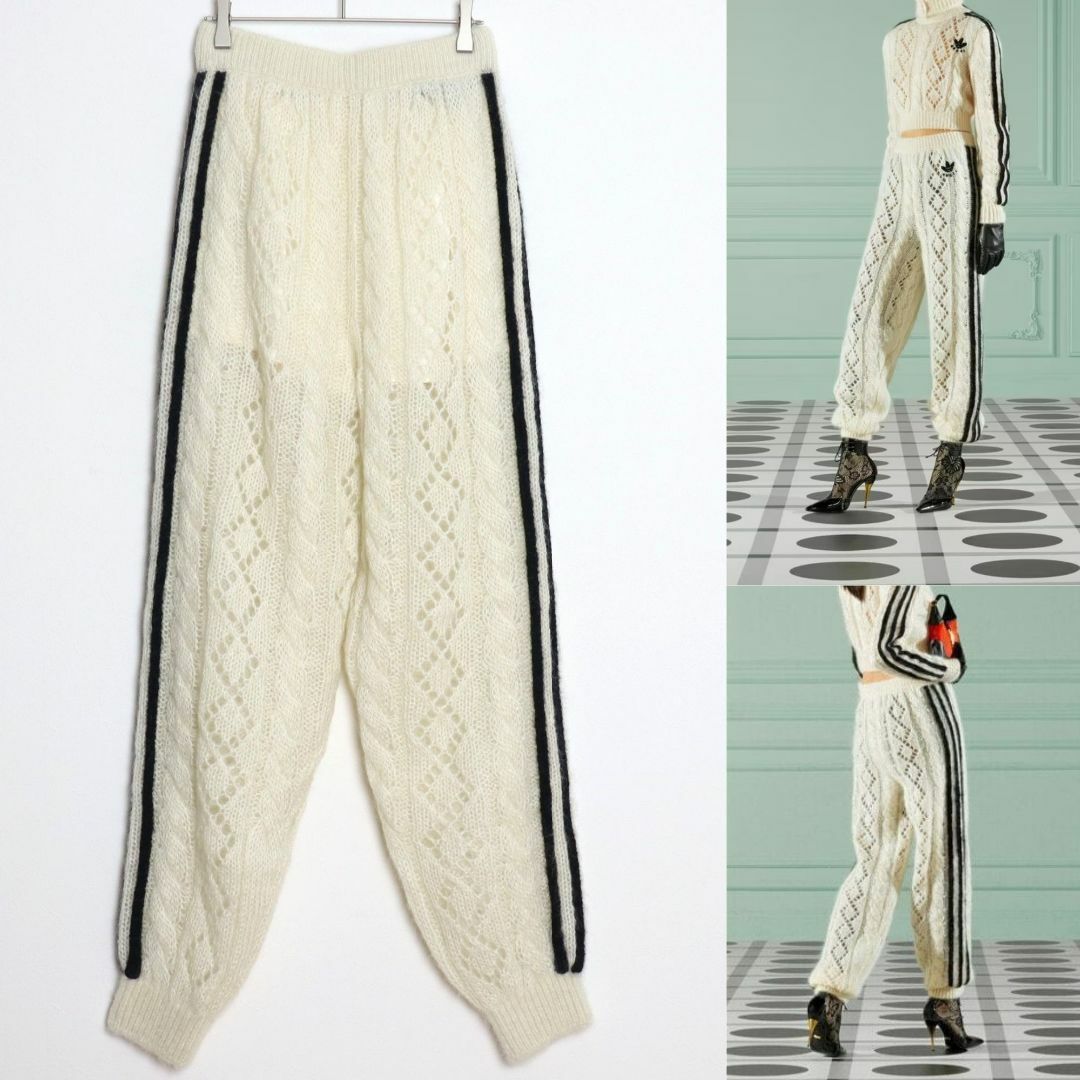GUCCI - adidas×GUCCI 国内正規品 22AW モヘアニット ジョギング GUCCI - adidas×GUCCI 国内正規品 22AW モヘアニット ジョギング