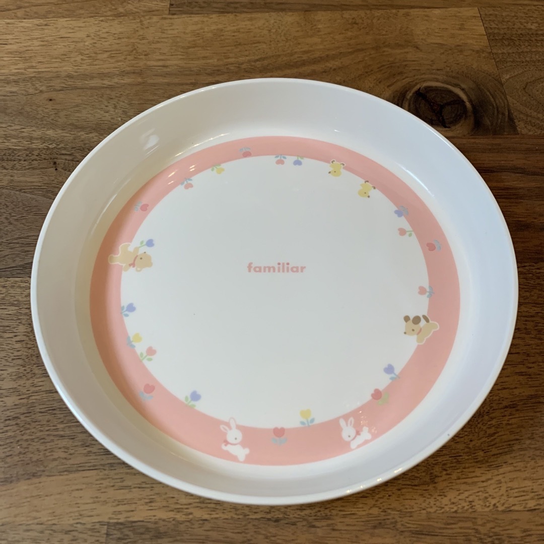 Familiar Noritake 皿　ファミリア　ノリタケ　ベビー食器　陶器 | フリマアプリ ラクマ