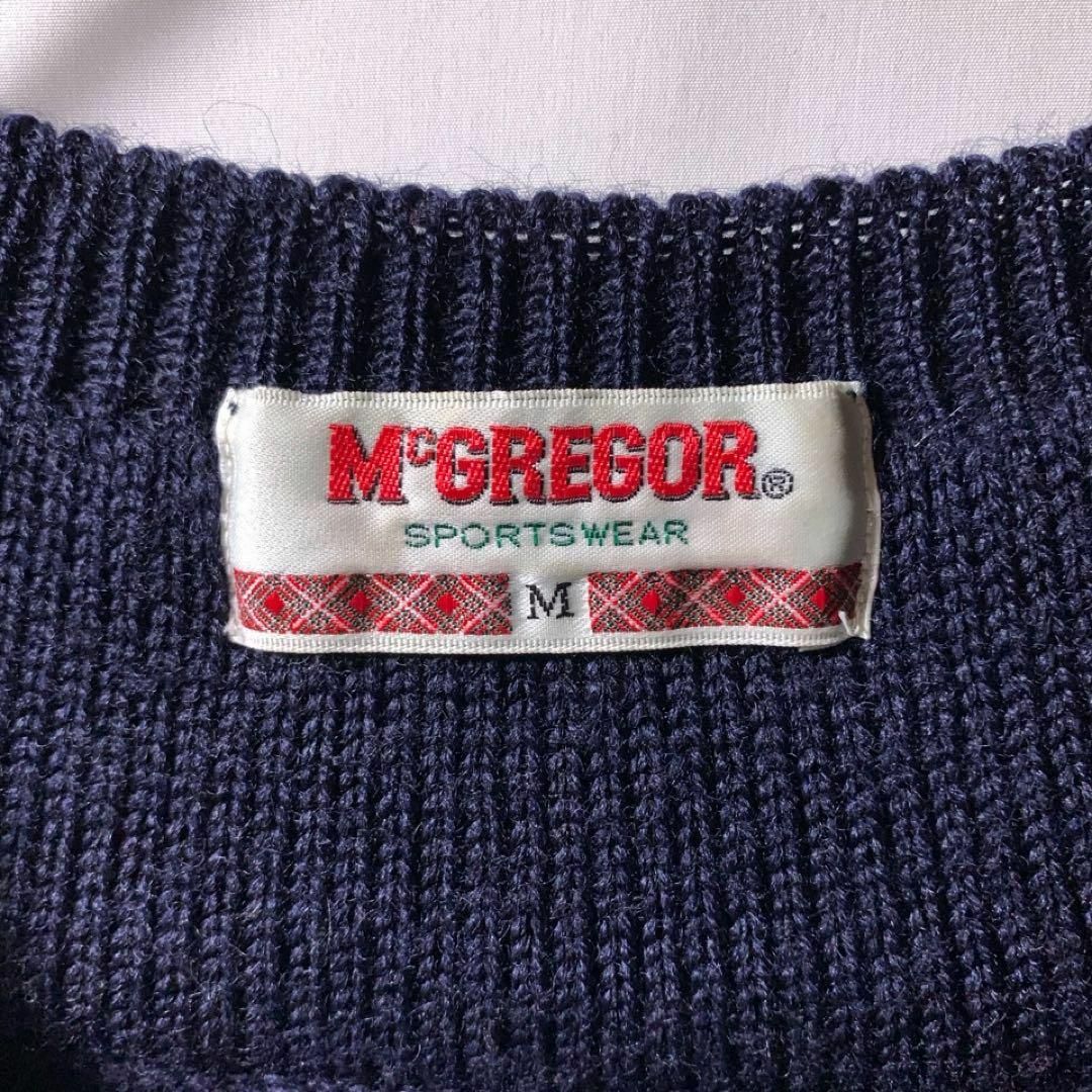 Nancyアパレルマックレガー80s マックレガー ケーブル編み ノルディック チルデン ニット セーター