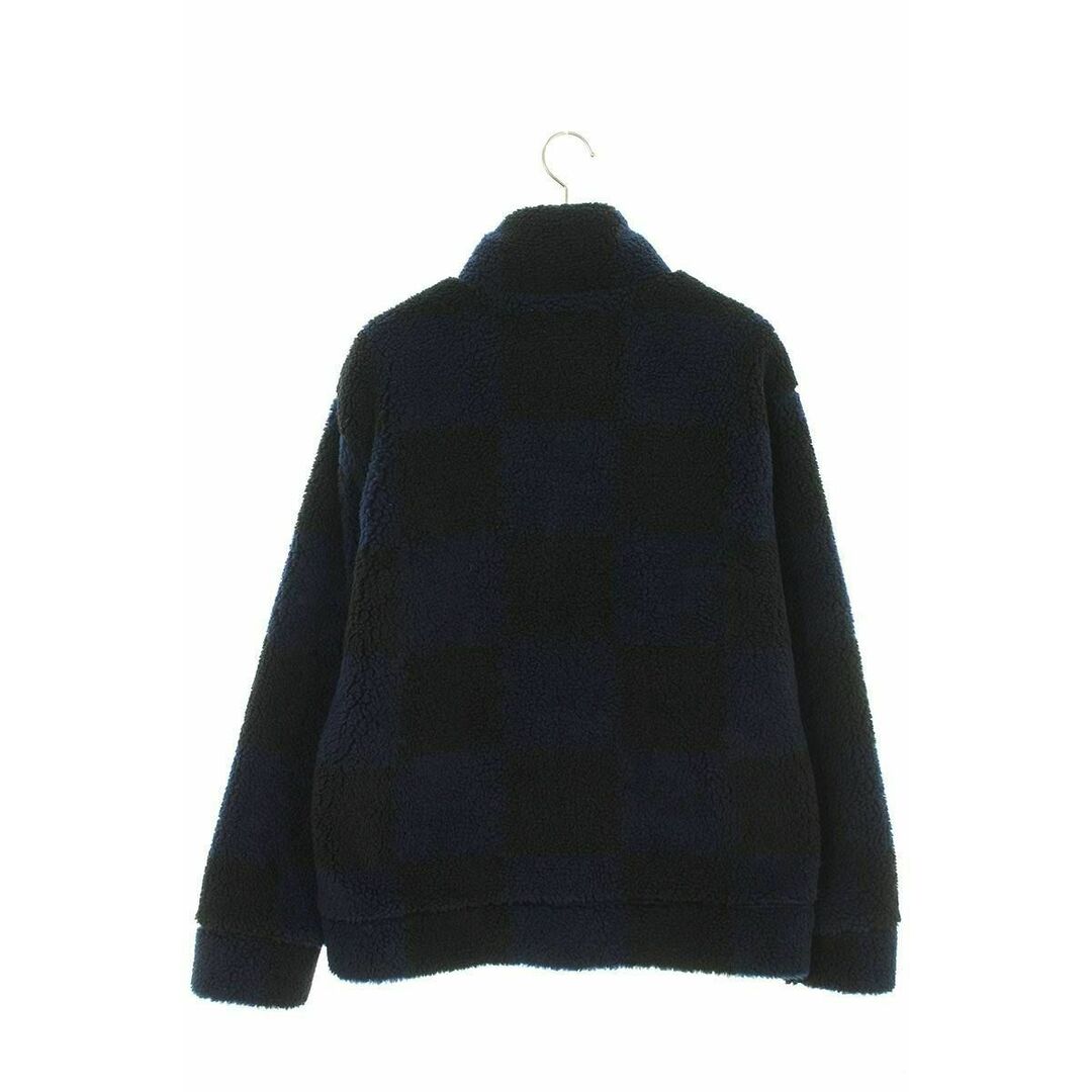 LOUIS VUITTON(ルイヴィトン)のルイヴィトン ×ニゴ  22SS  JACQUARD DAMIER FLEECE JACKET RM221M LZ8 HMY05W チェックロゴ刺繍フリースジップアップブルゾン メンズ M メンズのジャケット/アウター(ブルゾン)の商品写真