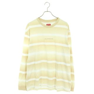 シュプリーム(Supreme)のシュプリーム  20SS  Fade Stripe L/S Top フェイドストライプ長袖カットソー メンズ M(Tシャツ/カットソー(七分/長袖))