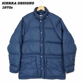 シェラデザイン(SIERRA DESIGNS)のSIERRA DESIGNS DOWN JACKET 1970s L(ダウンジャケット)